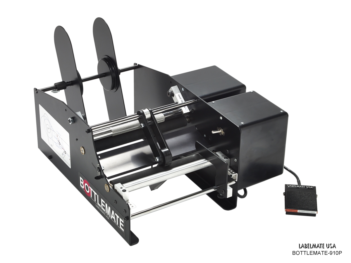 BOTTLEMATE-910P Automatic Label Applicator - 1 Label per Bottle