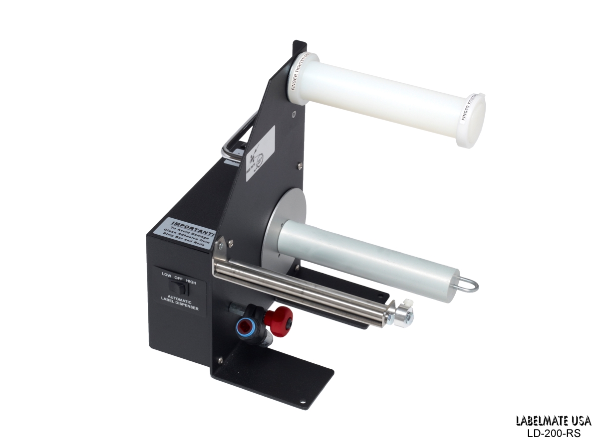 LD-200-RS Automatic Label Dispenser for Opaque Labels up to 6.5 in.