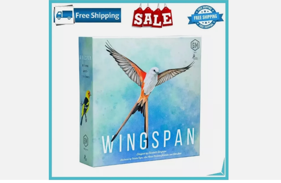 Board game Stonemaier Wingspan with Swift Start Game Pack -  Stonemaier Games