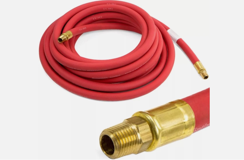 Picture of Continental (Goodyear)  087817120503 Continental (Formerly Goodyear) 100&apos; x 3/8&apos; Air Hose Rubber Red Air Hose USA