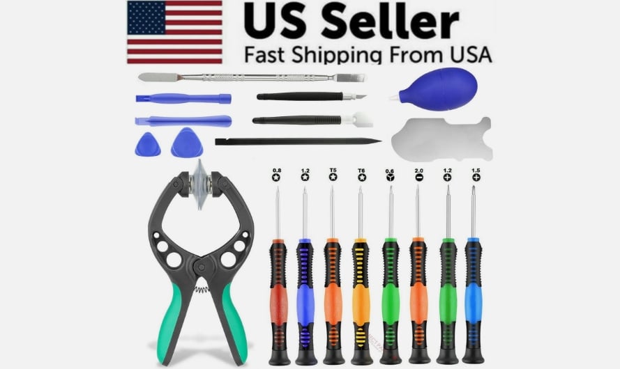 Picture of The Perfect Part  698596305021 20 in 1 Mobile Phone Screen Opening Repair Tools Kit Screwdriver Set For iPhone