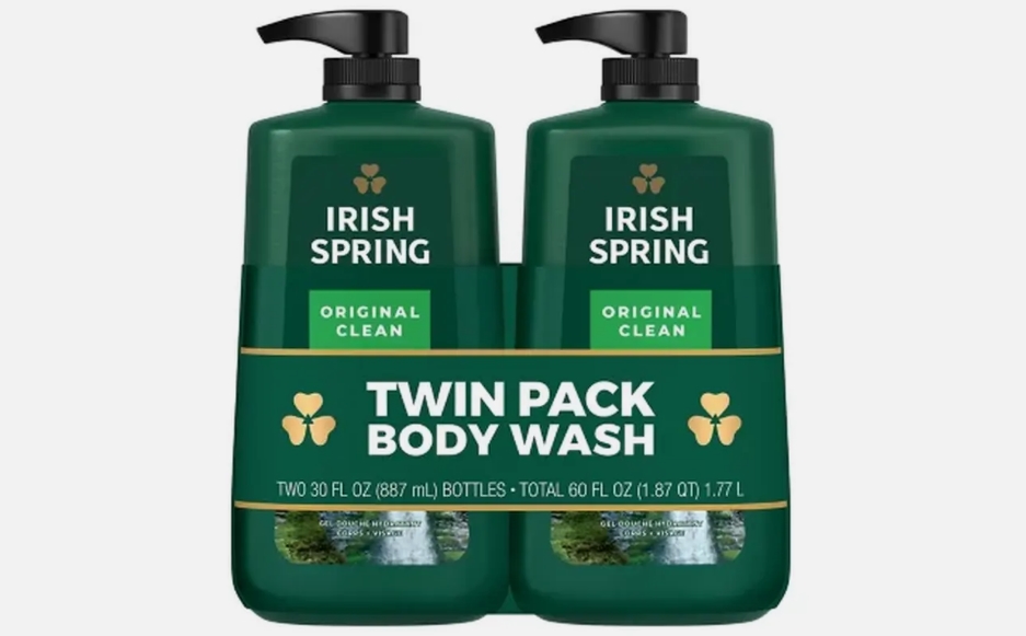 Body washirish  Body Wash for Men, Original Clean (30 Fl. Oz., 2 Pk.) -  Irish Spring