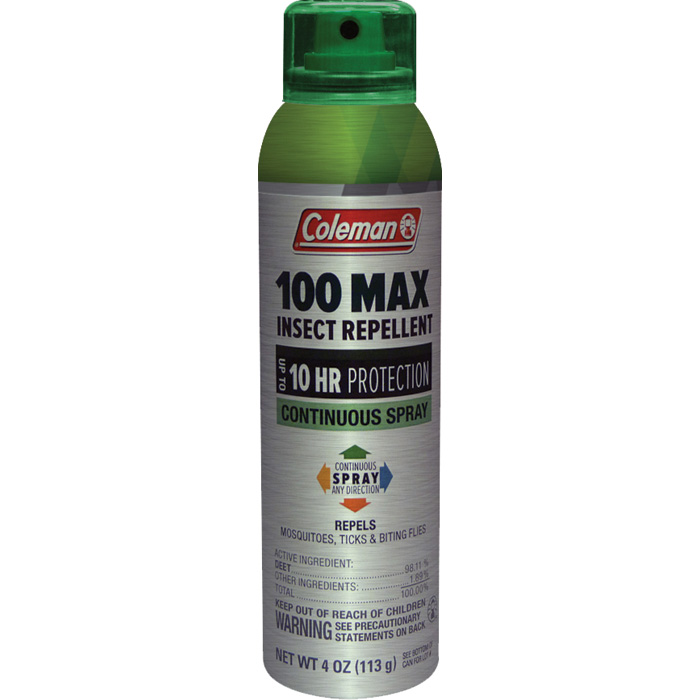 372763 100 Percent Maximum Deet Insect Repellent Continuous Spray
