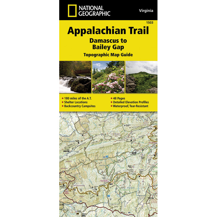 603314 Appalachian Trail Damascus To Bailey Gap No. 1503