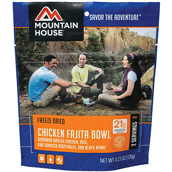 Picture of Mountain House 290047 Chicken Fajita Bowl