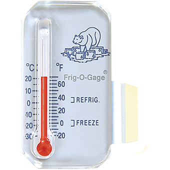 Picture of Sun 370671 Frig-O-Gage Refrigerator & Freezer Thermometer