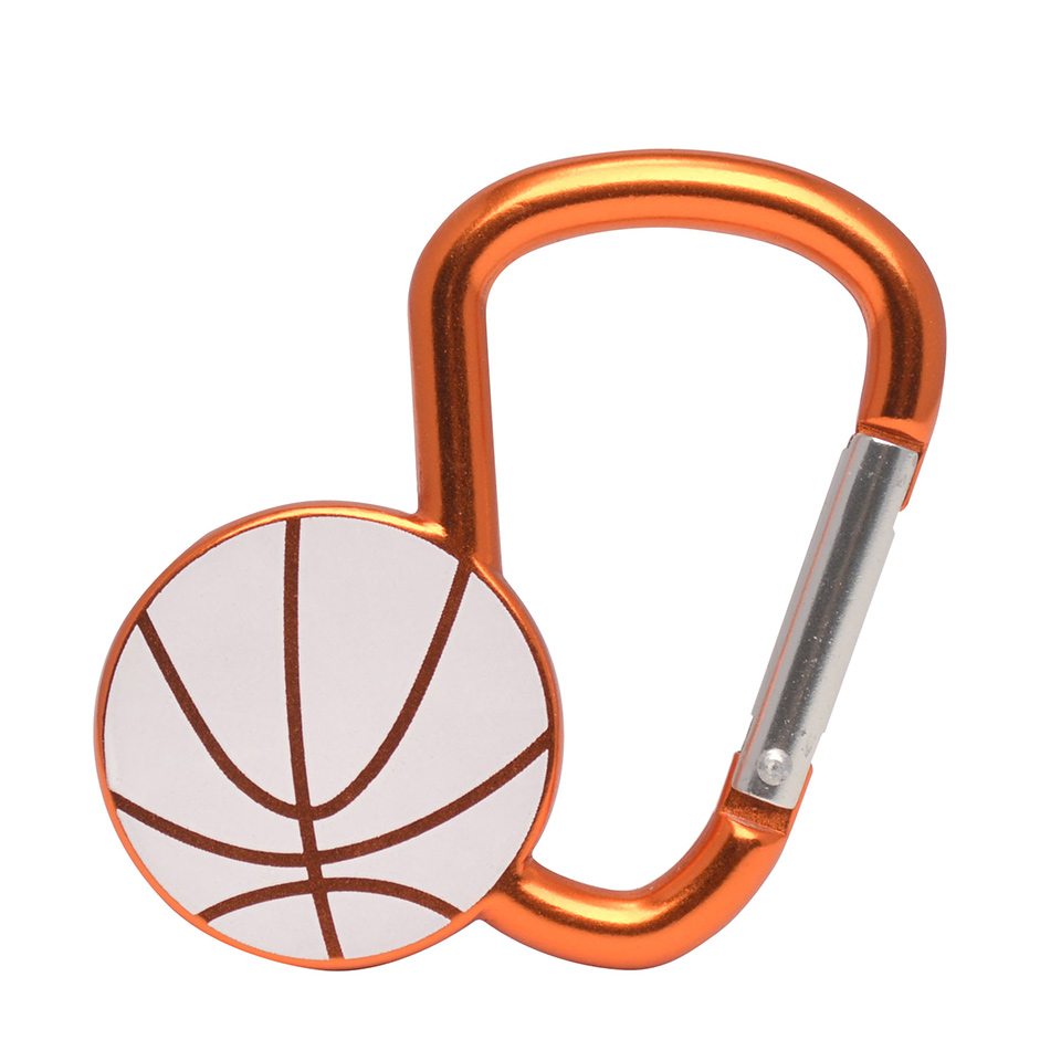 Picture of Keygear 373168 Sporty Carabiner&#44; Basketball