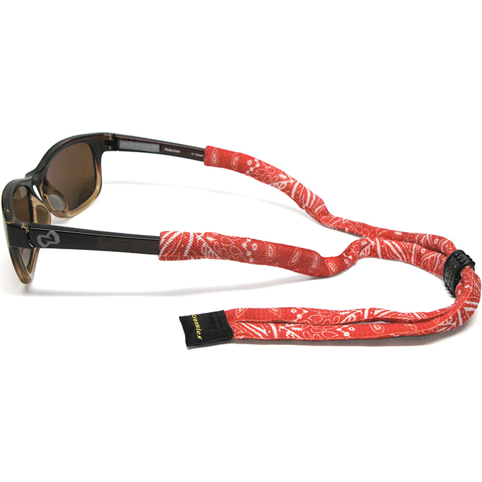 Picture of Croakies 438456 Extra Large Croakies Suiter Bandana&#44; Red