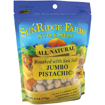 Picture of Sunridge Farms 533085 Pistachios Roasted & Sea Salt