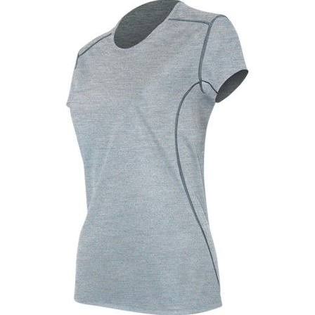 710032 Insect Shield Womens Short Sleeve - Grey, Large