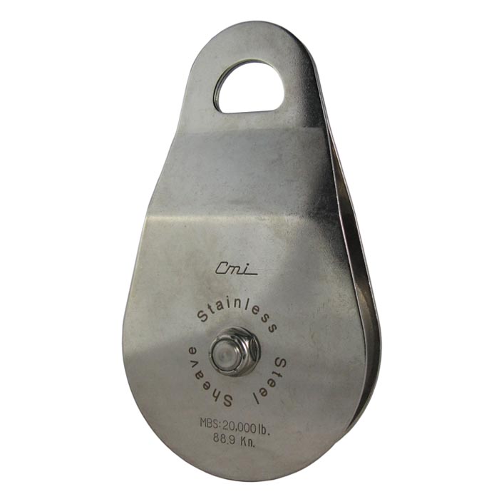 435546 4 in. Pulley Stainless Steel Bearing & Sheave