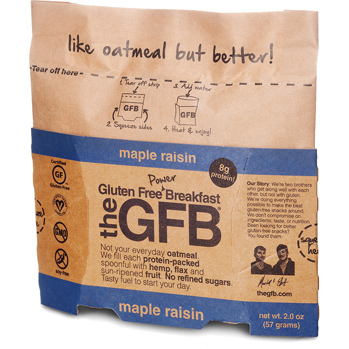 Picture of The GFB 526042 Power Breakfast - Maple & Raisin