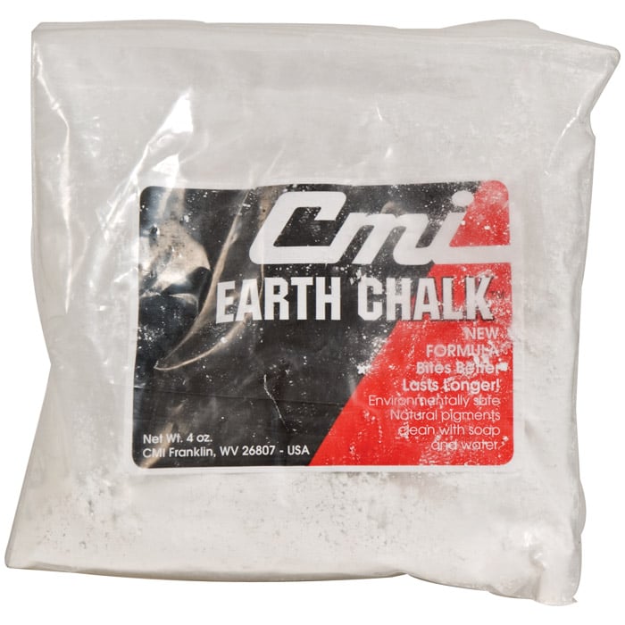 4 oz White Chalk Powder Bag