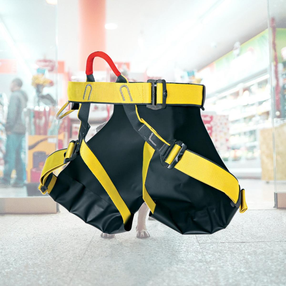 Picture of Singing Rock 448491 Top Canyon Harness&#44; Yellow & Black