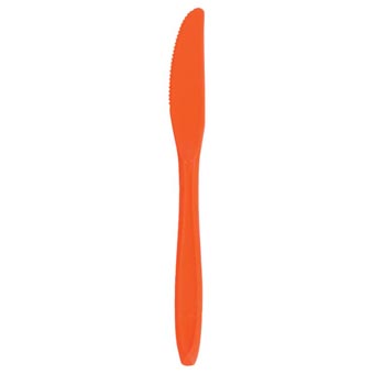 Picture of Olicamp 343186 Polycarbonate Bulk Knife&#44; Orange