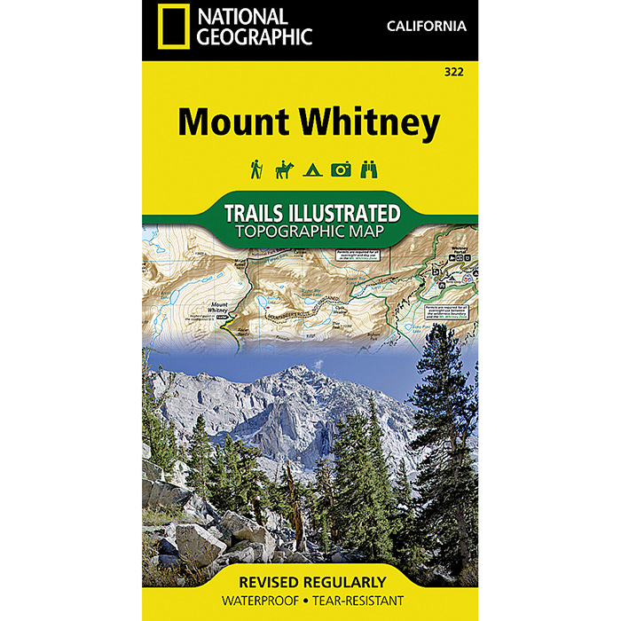603373 Mount Whitney Trail Map No.322