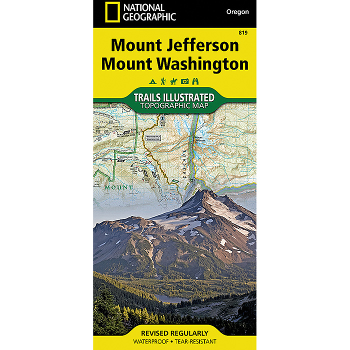 603374 Mount Jefferson Mount Washingtn Trail Map No.819