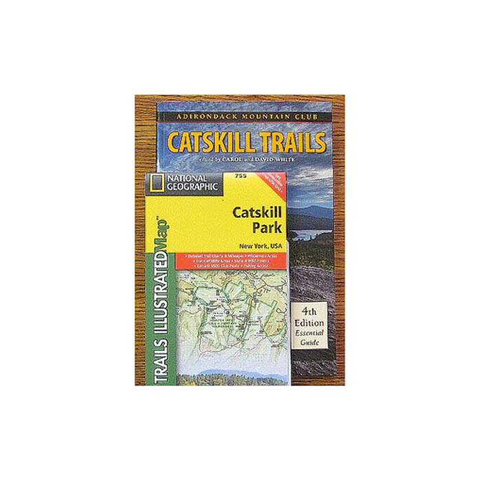 Adirondack Mountain Club 101733 Adirondack Catskill Trails & Map Pack