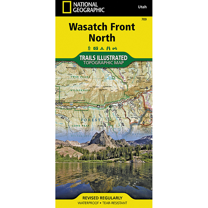 603084 Wasatch Front North Trail Map No.709