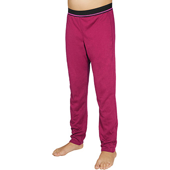 Picture of Hot Chillys 526816 Bi - Ply Kids Bottom, Cranberry - Extra Small