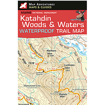 Picture of Map Adventures 103099 Katahdin Woods & Waters Map