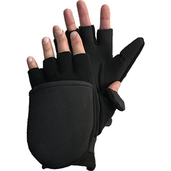 559263 Alaska River Fleece Flip Mitt Gloves, Extra Large