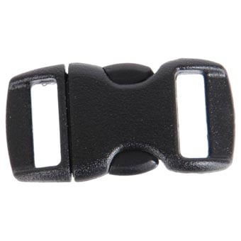 698158 0.37 in. Curved Side Release Mini Buckle