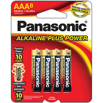 AAA Alkaline Plus Power Batteries
