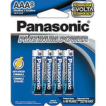 AAA Alkaline Platinum Power Batteries