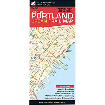 103096 Portland Maine Urban Trail Map