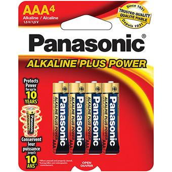 AAA Alkaline Plus Power Batteries
