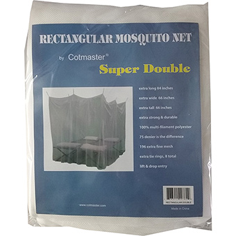 Picture of Cotmaster 356211 Mosquito Double Net - 66 x 84 x 66 in.