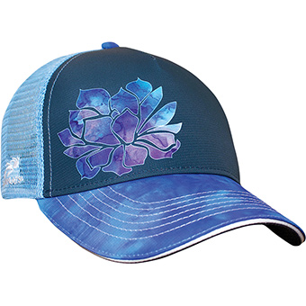 Picture of Headsweats 120539 Performance Trucker Succulent Hat