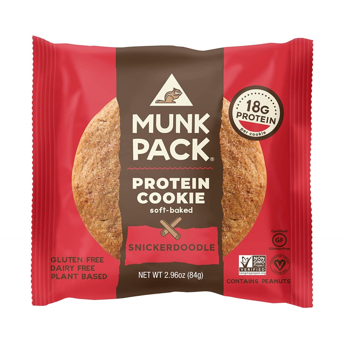 Picture of Munk Pack 288514 Snickerdoodle Cookie - 18 g