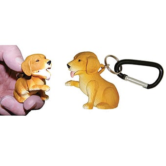 Wildlight Animal Carabiner Flashlight - Retriever Dog