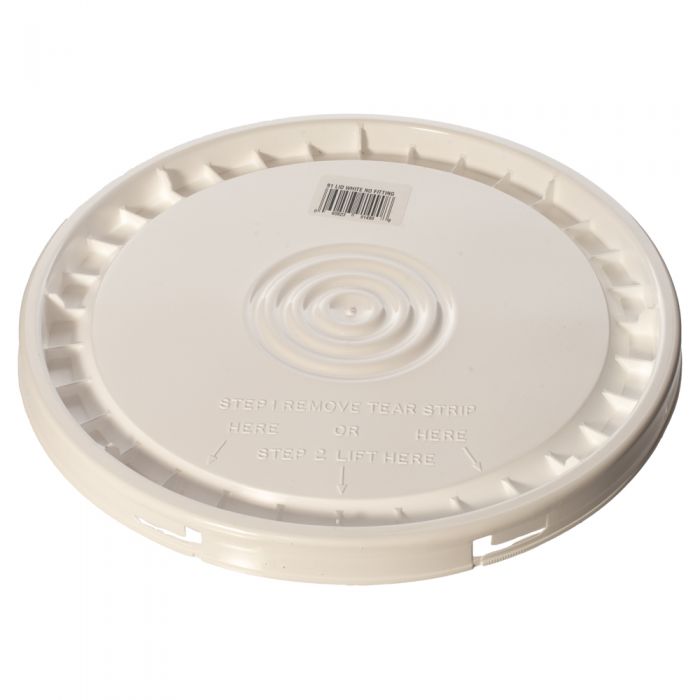 5 gal Bucket Lid, Grey