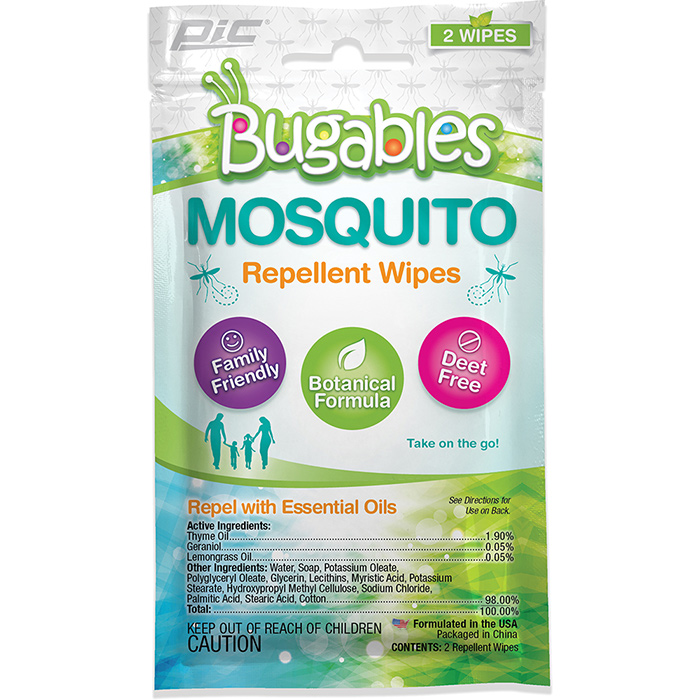 355771 Insect Bugables Mosquito Wipes
