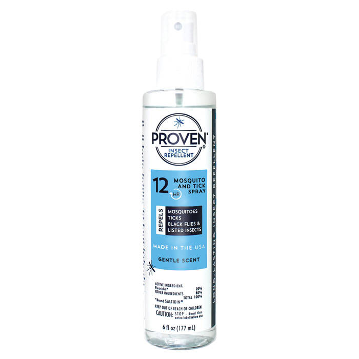 Proven Insect Repellent Liquid For Mosquitoes/Ticks 6 oz