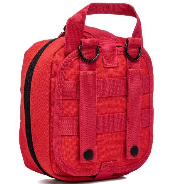 Myfak Basic First Aid Kit - Red - Compact - Durable Design