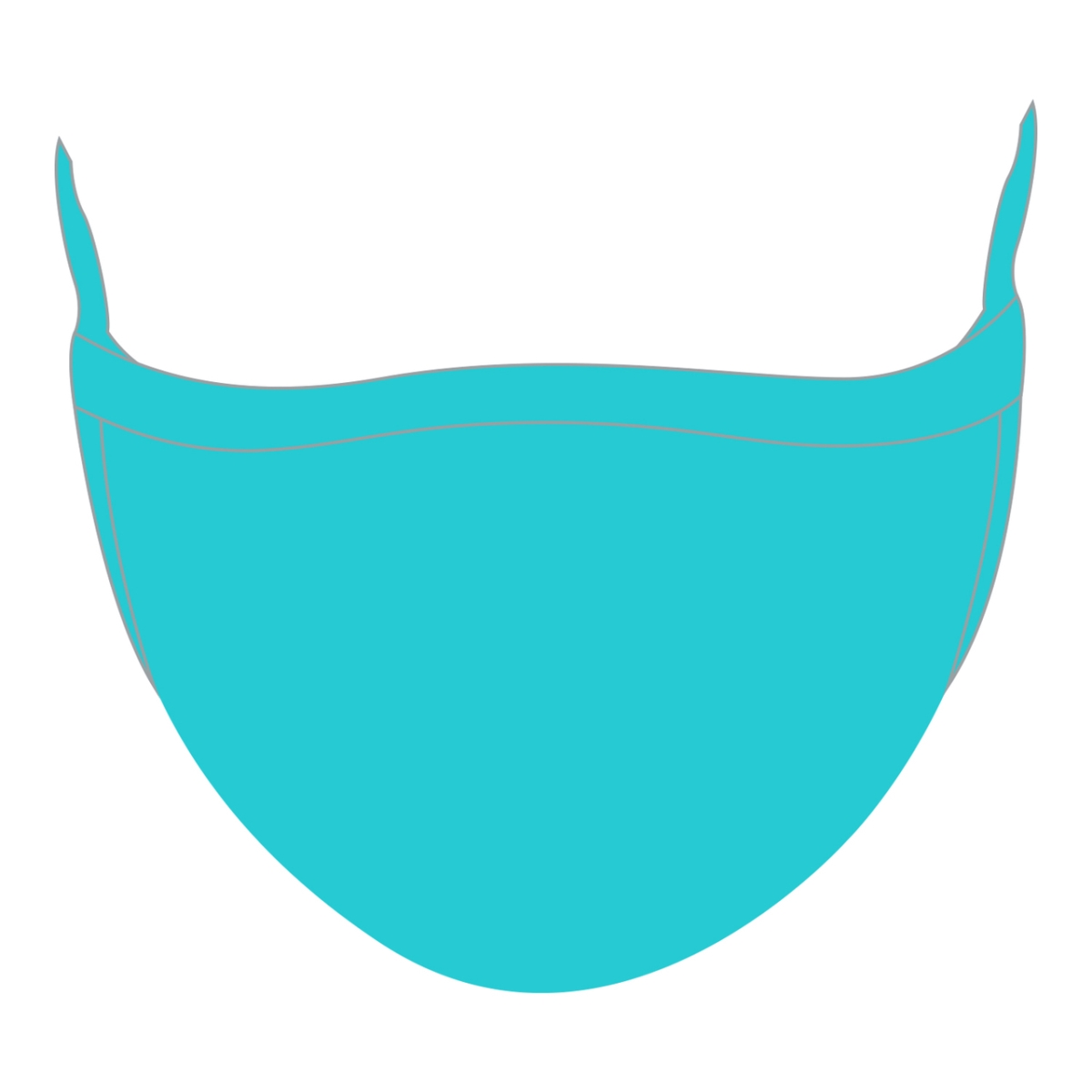 Elite Face Mask, Turquoise