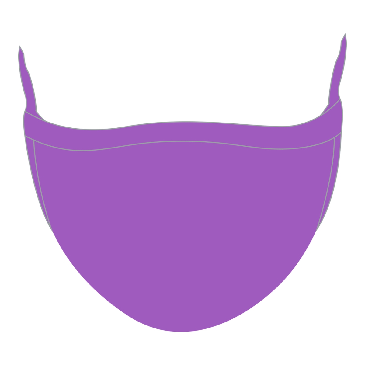 Elite Face Mask, Purple