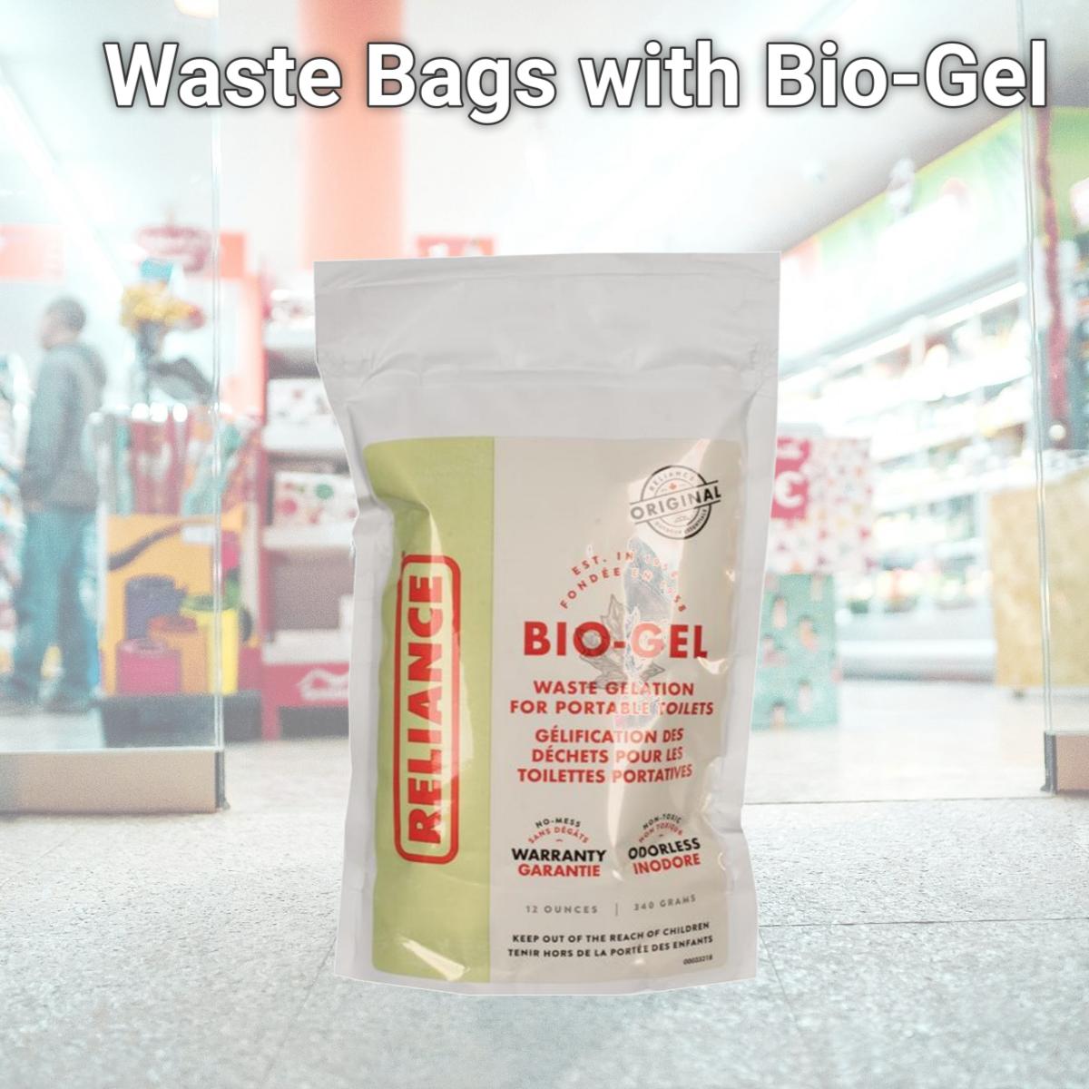 Picture of Reliance 341172 Reliance Waste Bags with Bio-Gel
