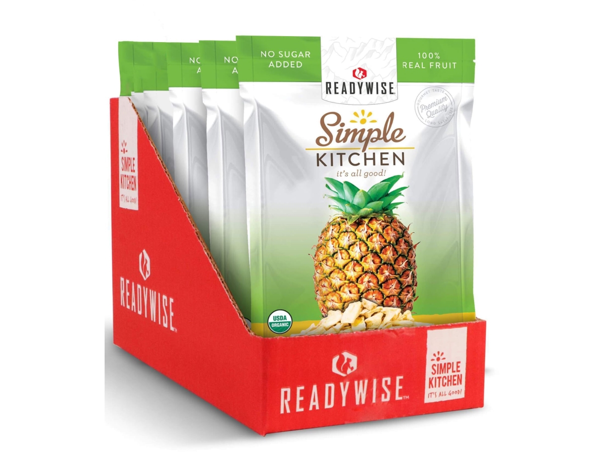 Simple Kitchen Organic Pineapple Freeze Dried Food