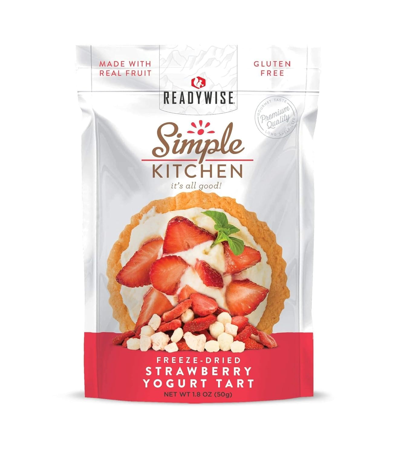 695092 Simple Kitchen Strawberry Yogurt Tart