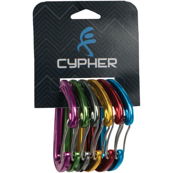 Mydas Ultra Carabiners, Assorted Color - Pack of 6