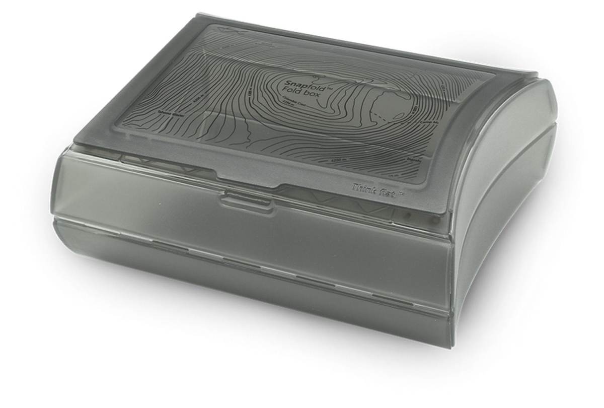 811257 Snapfold Fold Box, Light Grey & Grey