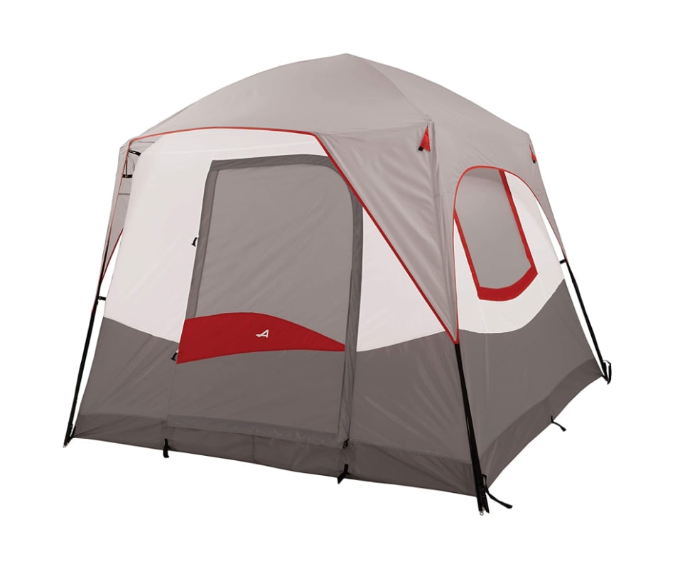 Picture of ALPS Mountaineering 495301 Camp Creek 4 Person Tent&#44; Gray & Red