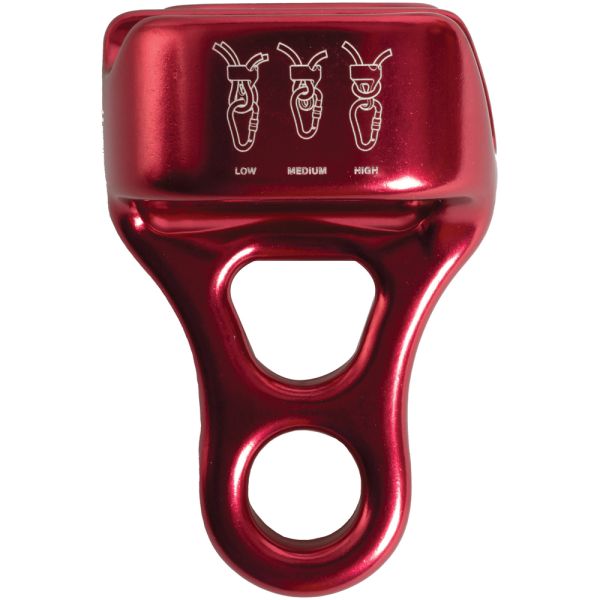433345 XF Forge Belay Device, Red