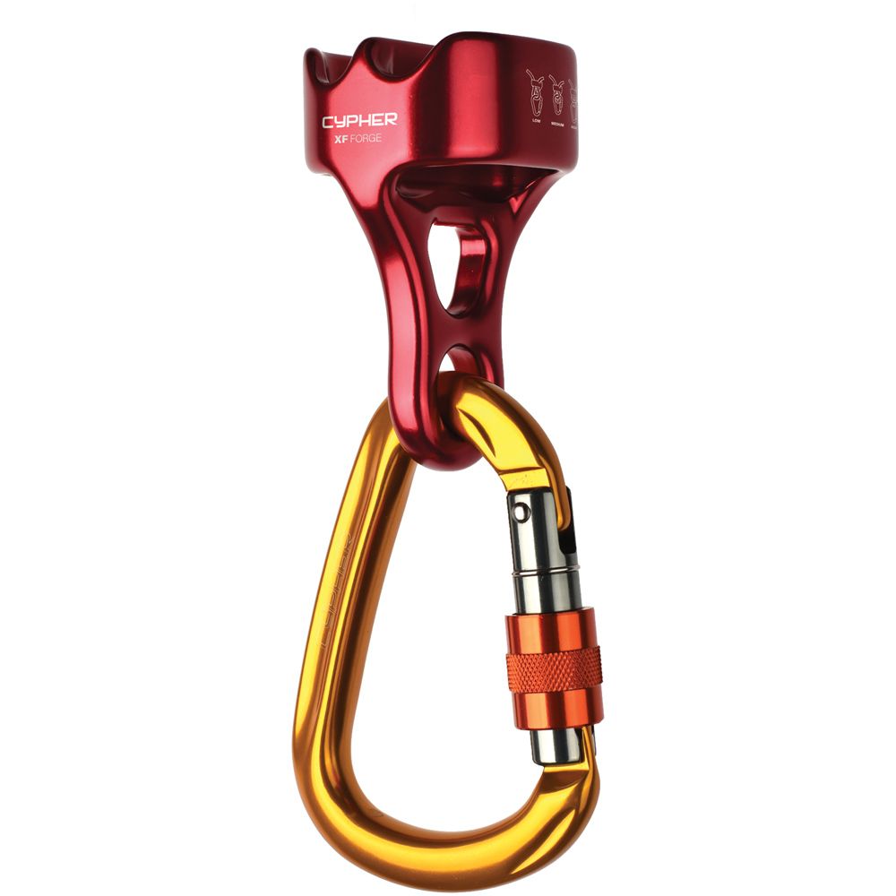 433346 XF Forge Belay Device Kit, Red
