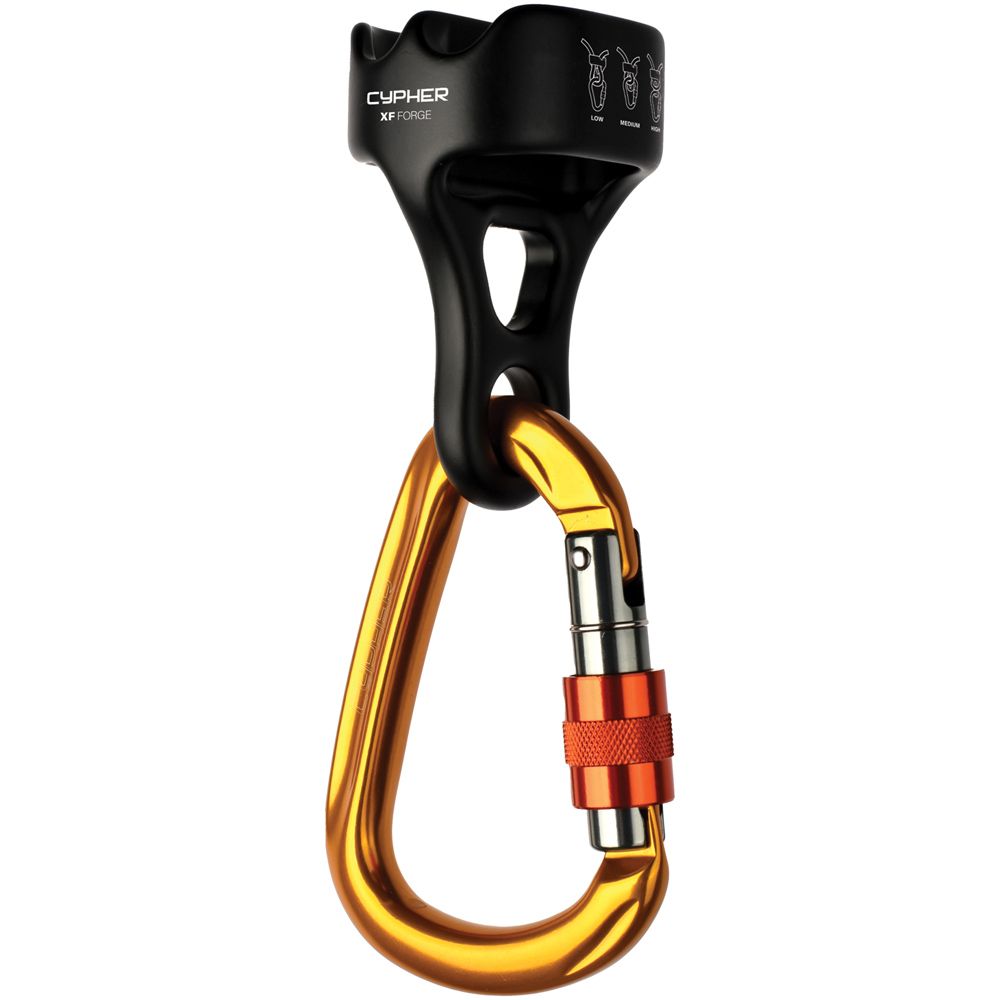 433349 XF Forge Belay Device Kit, Black